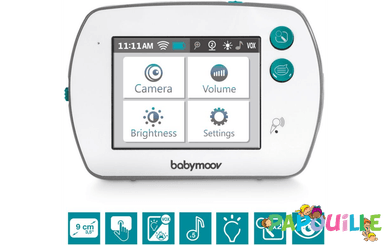 Médical et Prévention - Écoute Bébé - DE // Babyphone vidéo phone bébé multi-fonctions