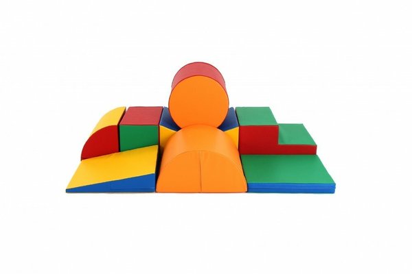 Motricité - Parcours de Motricité Crèche - Parcours de motricité géant xl arlequin