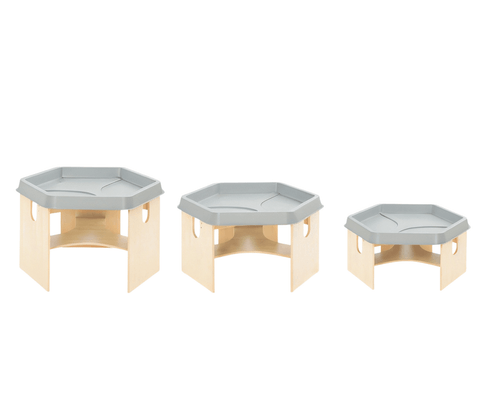 Jeux - Jeux extérieurs - Lot de 3 tables de jeu 