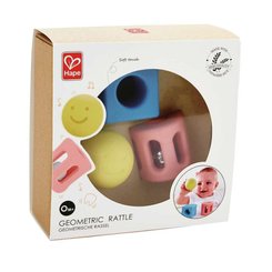 Jouets - Hochets et Jouets Sensoriels - 3 Hochets géométriques - Bio