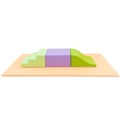 Motricité - Parcours de Motricité Crèche - Parcours de Motricité 3 pièces avec tapis Sécuritis