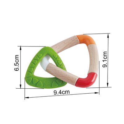 Jouets - Hochets et Jouets Sensoriels - DE // Double triangle de dentition