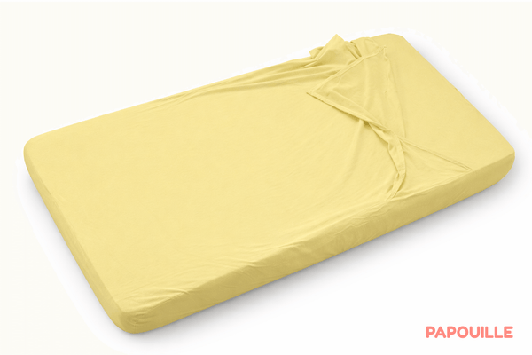 Couchage - Linge de Lit Bébé, Enfant  - Combi drap éponge 60 x 120 Vanille