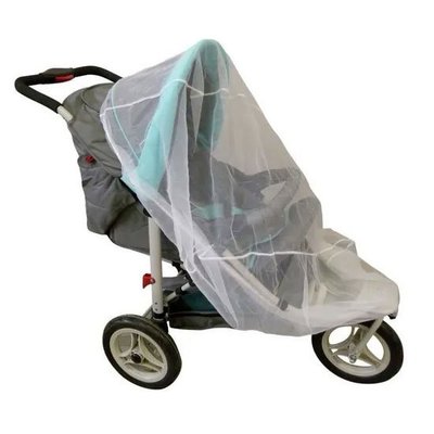 Puériculture - Pièces détachées poussette, chaise haute et transat - Moustiquaire pour landau ou poussette canne 80 x 60 cm