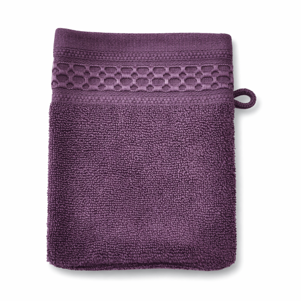 Gant de toilette - haute résistance - mauve