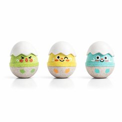 Jouets - Hochets et Jouets Sensoriels - Set de 3 hochets poussins