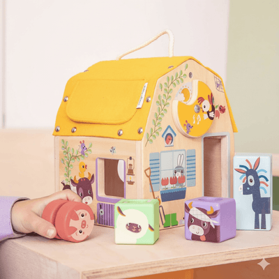 Jouets - Jouets Multi-Activités - Maison sonore à formes lilliputiens