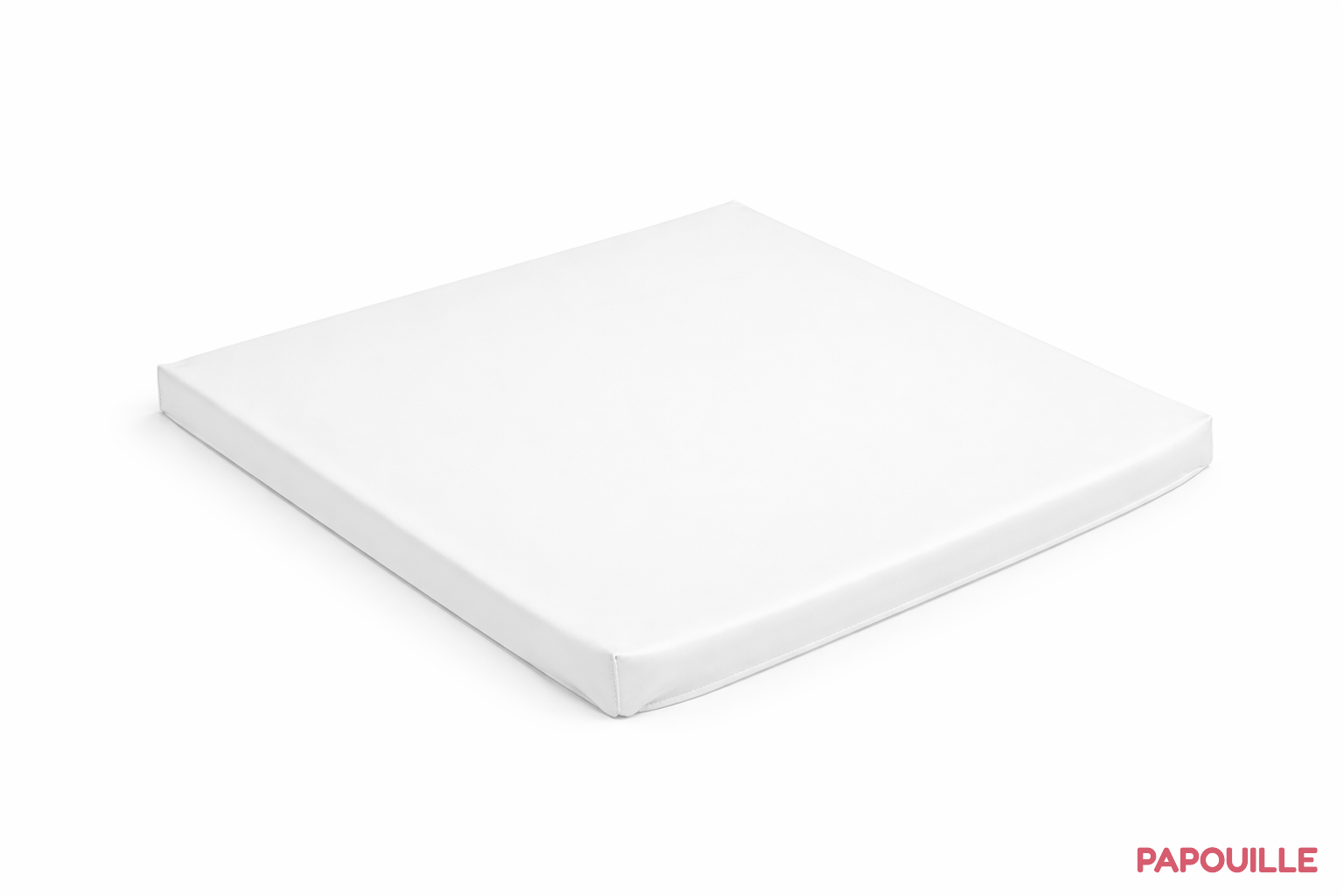 Tapis carré en mousse pvc 100 x 100 x 3cm blanc