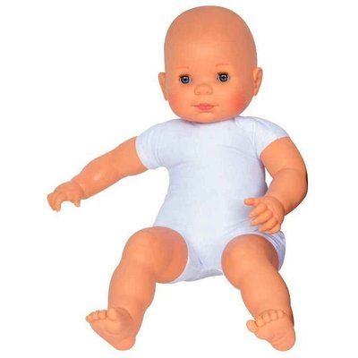 Jouets - Poupons, Peluches et Accessoires - Poupon Bébé taille réél corps mou 60 cm