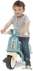 Jeux - Porteurs, Draisiennes, Marcheurs - Porteur scooteur bleu