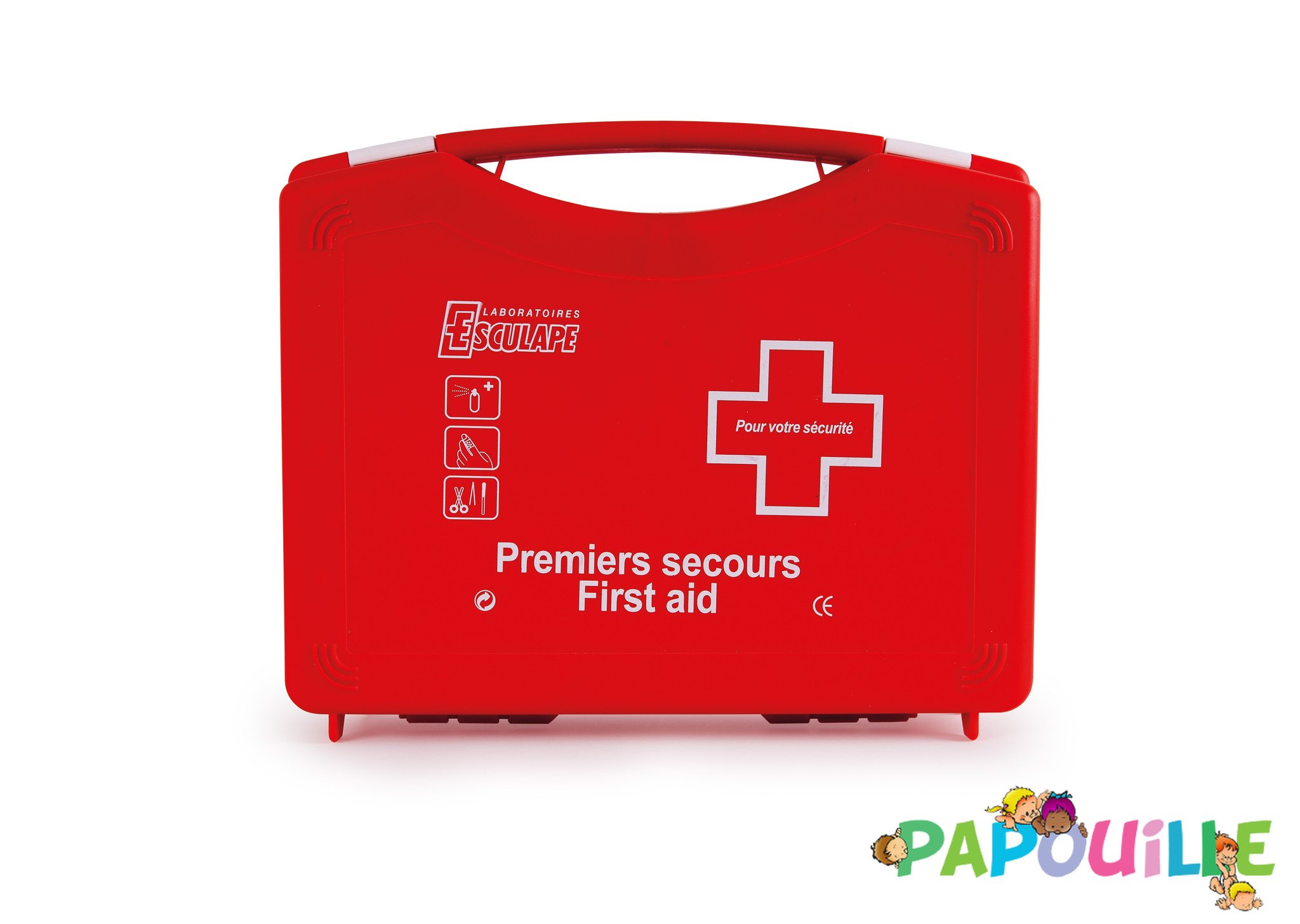 Trousse de secours pour crèche et collectivités Laboratoire Esculape