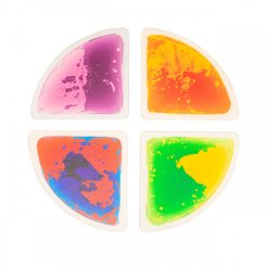 Motricité - Eveil Sensoriels et Tactiles - DE // Cercle de puzzle de sol sensoriel liquide