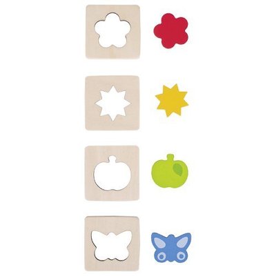 Jeux - Jeux Éducatifs et Puzzle - Mémo tactile des formes