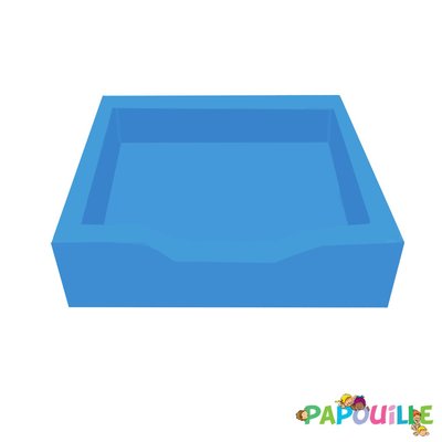 Motricité - Piscine à balles - Bac en mousse pvc pour piscine à balles turquoise