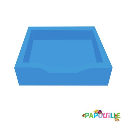 Motricité - Piscine à balles - Bac en mousse pvc pour piscine a balle turquoise