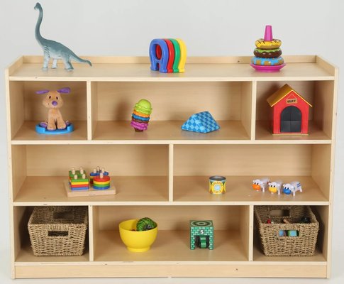 Mobilier - Meuble de rangement scolaire - Armoire à étagères avec dossier
