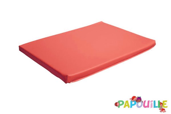 Change - Matelas à Langer - Matelas à langer plat 50 x 70 ep.4cm en mousse pvc Rouge