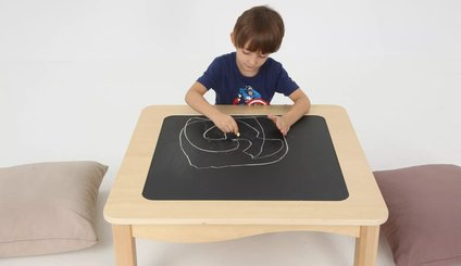 Mobilier - Table crèche et scolaire - Table basse avec tableau