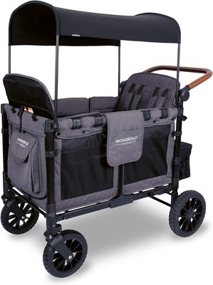 Puériculture - Poussette - Poussette wagon 4 places Luxe - 6 mois +
