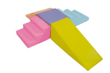Motricité - Parcours de Motricité Crèche - Kit tipas apprentissage de la marche 5 modules en mousse pvc v2