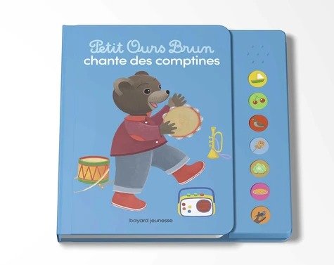 Jeux - Livres - Ours POB chante des comptines