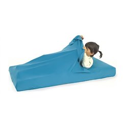 Couchage - Linge de Lit Bébé, Enfant  - Combi drap éponge portefeuille 60 x 120 cm bleu