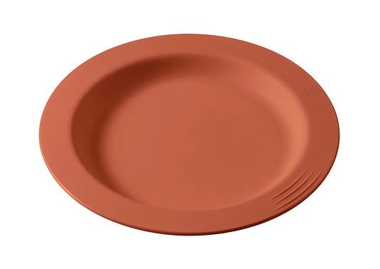Assiette Matière Végétale -  ø13.4 cm Orange