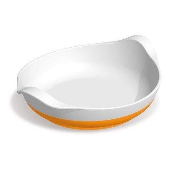 Assiette anti dérapante Orange