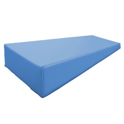 Motricité - Module de Motricité Bébé - Module trapèze en mousse pvc h.23cm turquoise