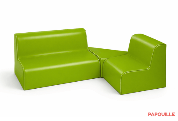 Mobilier - Meuble en mousse et Pouf - Kit coin banquette pour espace lecture assise 17cm sauzon