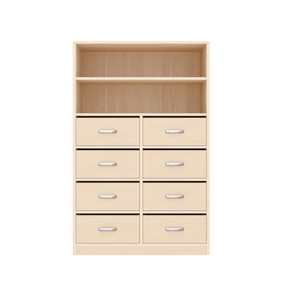 Mobilier - Meuble de rangement scolaire - Armoire de rangement 8 casiers - Elio