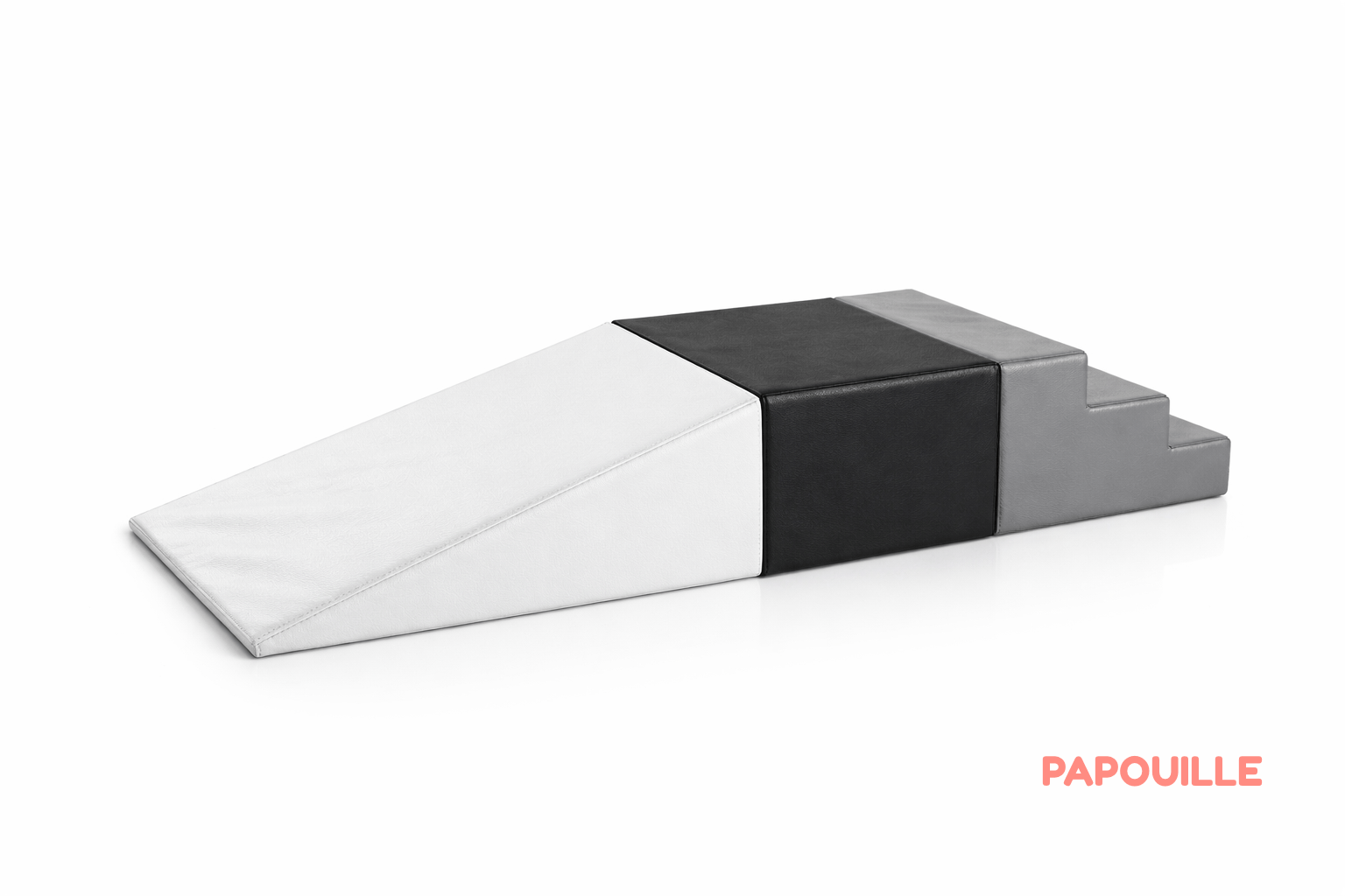 Kit modules escalade apprentissage en mousse pvc 30cm monochrome