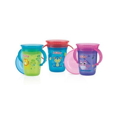 Repas - Tasse d’apprentissage - Gobelet magique 360° avec anses - 240ml - 6m+