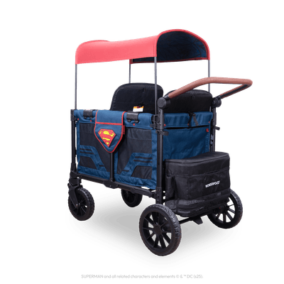 Puériculture - Poussette - Poussette wagon 4 places - Superman - 6 mois +