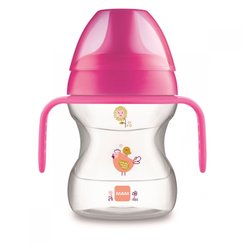 Repas - Tasse d’apprentissage - Tasse d'apprentissage 190 ml - bec souple/évolutif avec anses