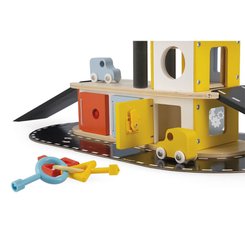 Jouets - Garages, Voitures et Circuits pour Enfant - Garage enfant bois