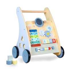 Jeux - Porteurs, Draisiennes, Marcheurs - Chariot de marche en bois loop