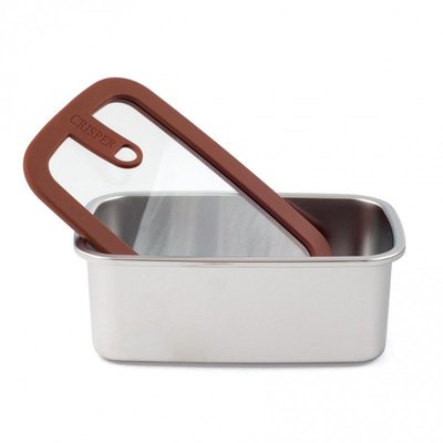 Repas - Accessoires Repas - Boite de conservation - 1.1 L - Inox micro-ondable