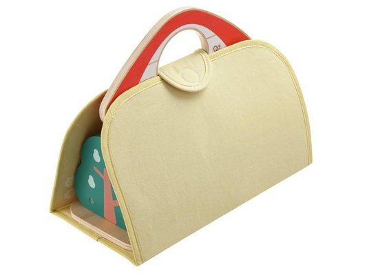 Jouets - Jouets d'Éveil - Ferme transportable en bois 