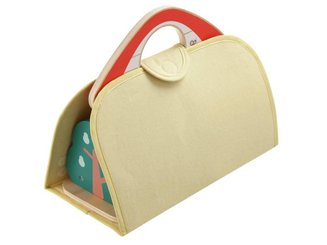 Jouets - Jouets d'Éveil - Ferme transportable en bois 