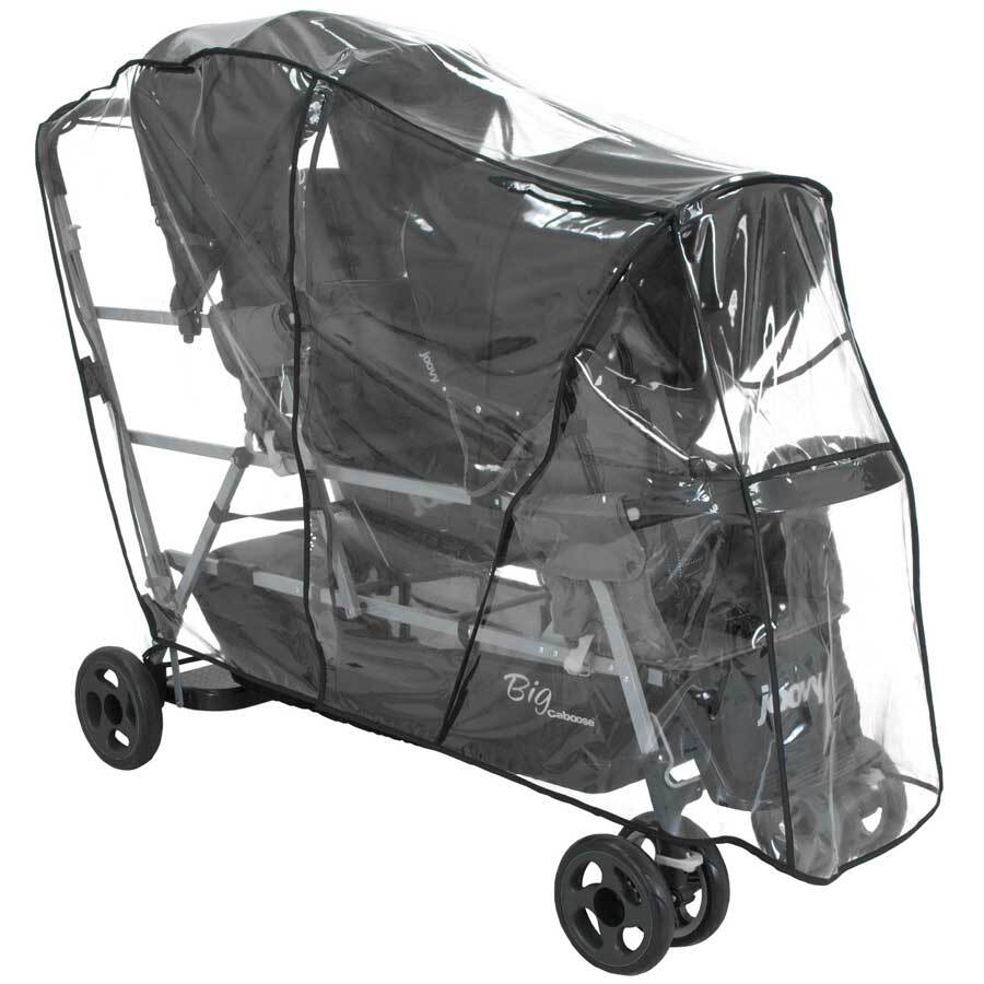 Habillage pluie pour poussette double caboose Joovy