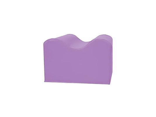 Motricité - Module de Motricité Bébé - Module petite vague ondulé en mousse parme