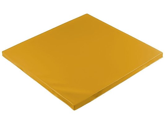 Motricité - Tapis de motricité bébé et enfant - Tapis carré d'évolution en mousse pvc 130x130x2cm orange