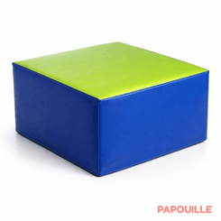 Mobilier - Meuble en mousse et Pouf - Bloc carré en mousse hauteur 25 cm
