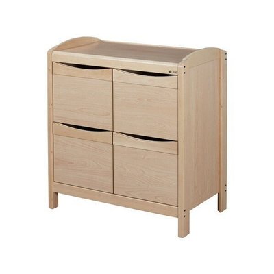 Mobilier - Meuble de rangement scolaire - Meuble de rangement 2 colonnes avec portes naturel