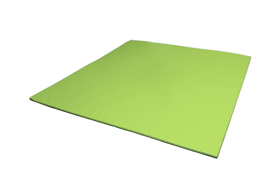 Grande aire d'évolution en mousse pvc 200x200x2cm pistache