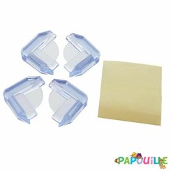 Médical et Prévention - Protection et Sécurité (EPI) - Lot de 4 protèges coins de table fin