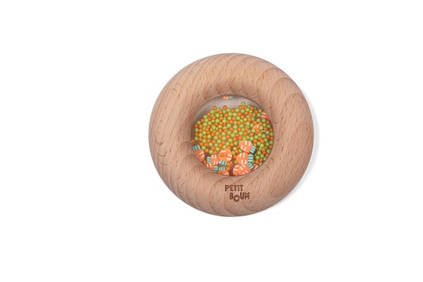 Jouets - Hochets et Jouets Sensoriels - Donut sensoriel - Carottes 