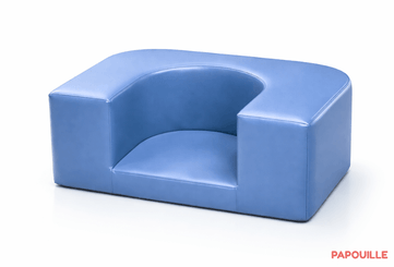 Mobilier - Meuble en mousse et Pouf - Coin d'assise de sol enfant avec fond en mousse pvc Bleu