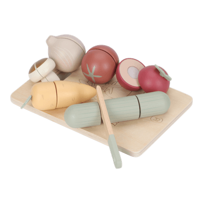 Jouets - Jouets d'Imitation et d'Imagination - Légumes à découper en bois